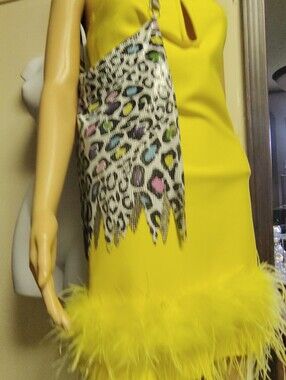 VTG Whiting & Davis Neon Rainbow Leopard Metal Mesh Bag – Rare Fringed Crossbody